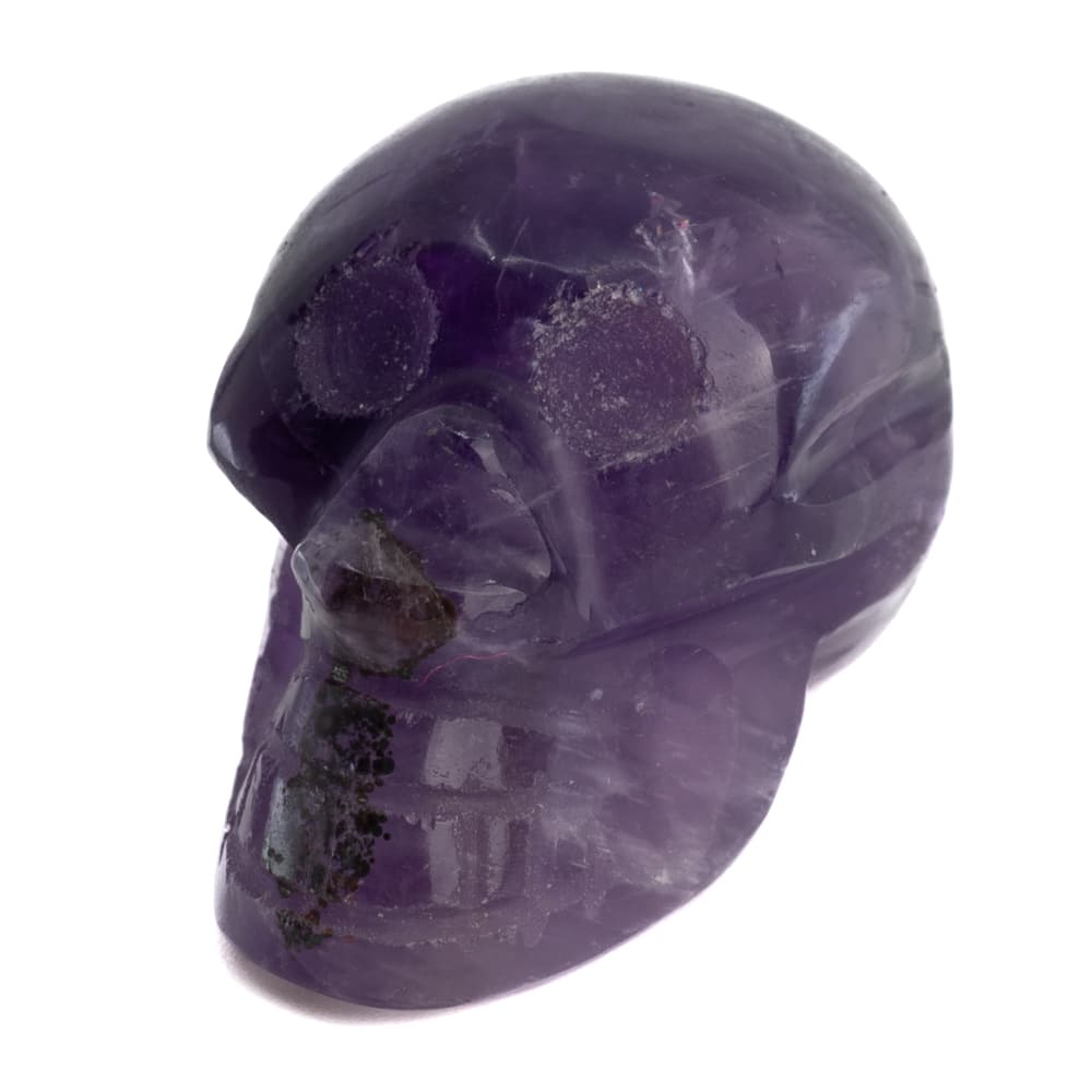 Gemstone Skull Amethyst Mm Zenvol Europe