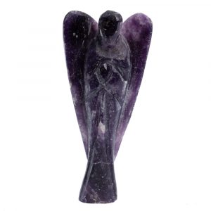 Gemstone Angel Lepidolite (80 mm)