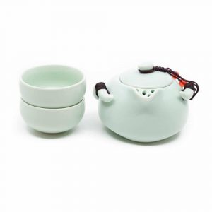 Traditional Chinese Tea Set Mint Green