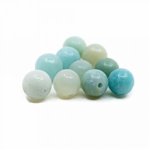 Gemstone Loose Beads Amazonite - 10 pieces (6 mm)