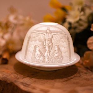Porcelain Mood Light Jesus on the Cross