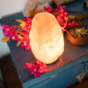 Himalayan Salt Lamp Pink (3-4 kg) approx. 20 x 12 x 9 cm