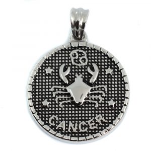 Metal Horoscope Pendant Cancer (25 mm)