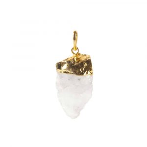 Pendant Rough Natural Rock Crystal - 6 cm