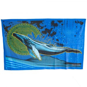 Tapestry Spiritual Cotton Flying Whale Authentic (215 x 135 cm)