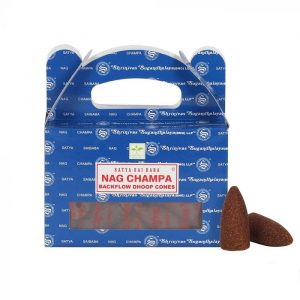 Satya Backflow Incense Cones Nag Champa (24 cones)