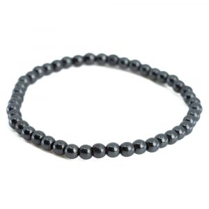 Gemstone Bracelet Hematite (4 mm)