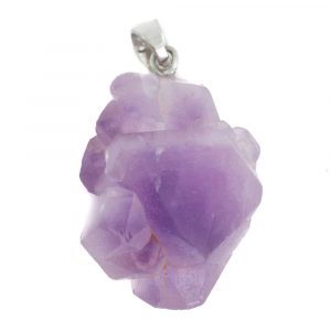 Gemstone Pendant Amethyst Chunk (2 cm)