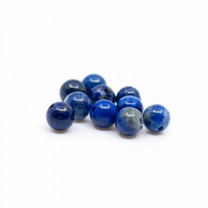 Gemstone Loose Beads Lapis Lazuli - 10 pieces (4 mm)