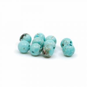Gemstone Loose Beads Turquoise - 10 pieces (4 mm)