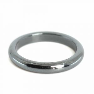 Gemstones Ring Hematite (3 mm - Size 15)