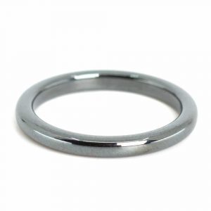 Gemstones Ring Hematite (3 mm - Size 17)