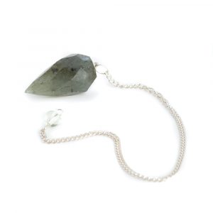 Pendulum Gemstone Labradorite Diamond Cut