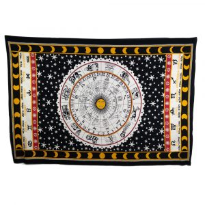 Authentic Cotton Horoscope Tapestry (200 x 135 cm)