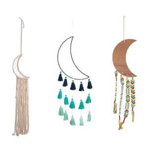 Handmade Macramé Hangers Moon Set - Bundle