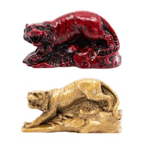 Feng Shui Chinese Zodiac Tiger Figurines Set - Bundle