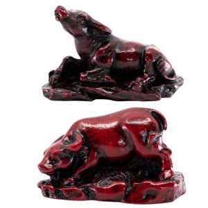 Feng Shui Chinese Zodiac Ox Figurines Set - Bundle