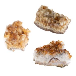 Rough Citrine Cluster Set - Bundle