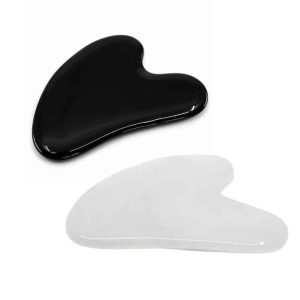 Yin Yang Gua Sha Scraper Heart Set - Bundle