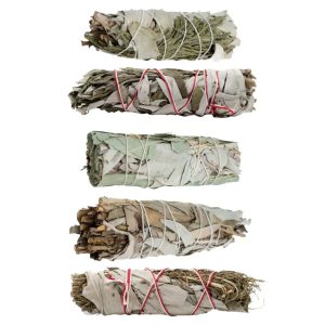 White Sage Smudge Stick Cleansing Set Luxury - Bundle