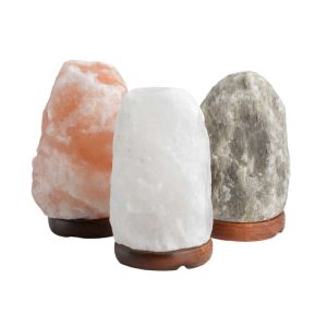 Himalaya Salt Lamp Set - Three Colors