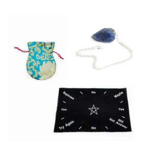 Basic Sodalite Diamond Pendulum Set – Bundle