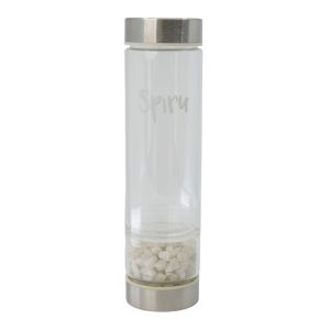 Spiru Gemstone Water Bottle Moonstone - 400 ml