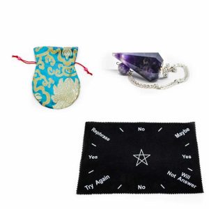 Basic Amethyst Pendulum Set - Bundle