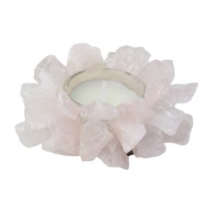 Rose Quartz Tealight Holder