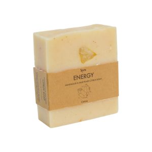 Spiru Fair Trade Gemstone Soap - Citrus & Citrine - Energy (100 grams)