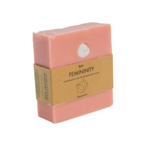 Spiru Fair Trade Gemstone Soap – Rosemary & Moonstone – Femininity (100 grams)