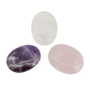 Gemstone Pocket Stone Golden Triangle Bundle