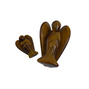 Tiger Eye Angel Set (Small and Large) - Bundle